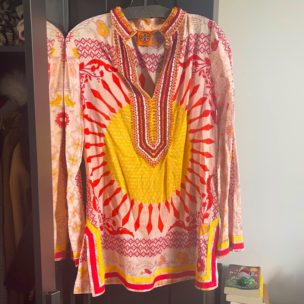 Tory Burch linen tunic